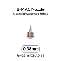 Gaahleri Airbrush 0.38mm Nozzle of Quick Self-Centering Structure for CS-36 & GHAD-68