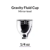 Gaahleri Airbrush Mirror Level Cup 1/4 OZ for Ace Series