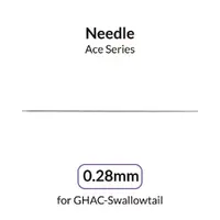 Gaahleri Airbrush 0.28mm Needle for GHAC-Swallowtail