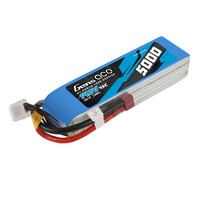 Gens Ace 4S 5000mAh 14.8V 45C Soft Case LiPo Battery (Deans)