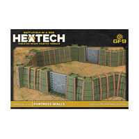 Battlefield in a Box: Hextech: Dropbase Delta Fortress Walls (x26)