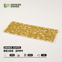 Gamers Grass Tufts - Beige 2mm