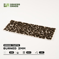 Gamers Grass Tufts - Burned 2mm