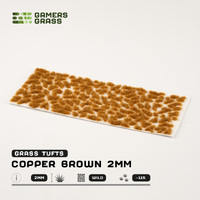 Gamers Grass Tufts - Copper Brown 2mm