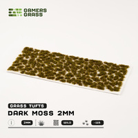 Gamers Grass Tufts - Dark Moss 2mm