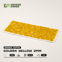 Gamers Grass Tufts - Golden Yellow 2mm