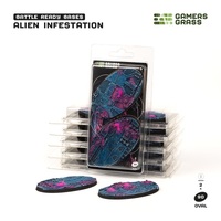 Gamers Grass Alien Infestation (Oval 90mm (x2)