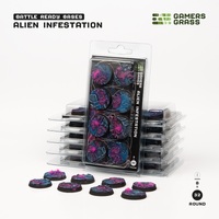 Gamers Grass Bases Alien Infestation - Round 32mm (x8)