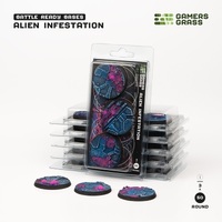 Gamers Grass Bases Alien Infestation - Round 50mm (x3)