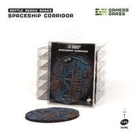 Gamers Grass Bases Spaceship Corridor - Oval 120mm (x1)