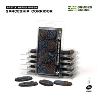 Gamers Grass Spaceship Corridor (Oval 60mm (x4)