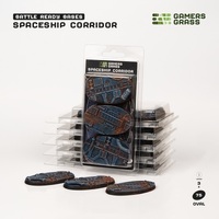 Gamers Grass Spaceship Corridor (Oval 75mm (x3)