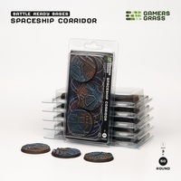 Gamers Grass Bases Spaceship Corridor - Round 50mm (x3)