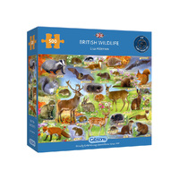 Gibsons 500pc British Wildlife Jigsaw Puzzle