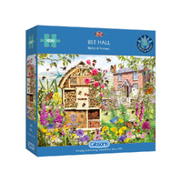 Gibsons 1000pc Bee Hall Jigsaw Puzzle