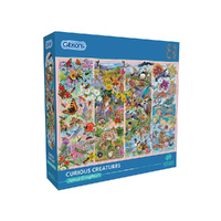 Gibsons 1000pc Curious Creatures Jigsaw Puzzle