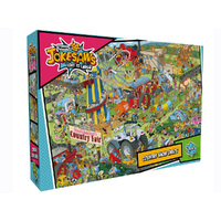 Gibsons 1000pc Jokesaws Country Show Chaos Jigsaw Puzzle