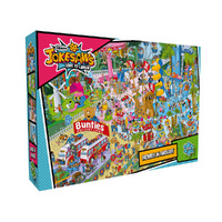 Gibsons 1000pc Jokesaws Trouble Paradise Jigsaw Puzzle