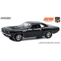 Greenlight 1/18 John Wick Chapter 4 Movie (2023) 1971 Plymouth Cuda Diecast Car