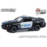 Greenlight 1/64 2009 Ford Mustang Edmonton Police Canada Blue Line Racing 25 Years Diecast