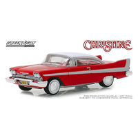 Greenlight 1/64 Christine (1983) 1958 Plymouth Fury Movie 44830-C Diecast