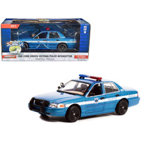 Greenlight 1/24 2001 Ford Crown Victoria Police Interceptor Seattle Police Washington Diecast