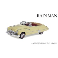 Greenlight 1/43 Rain Main Movie (1988) Charlie Babbitt's 1949 Buick Roadmaster Convertible Diecast Model