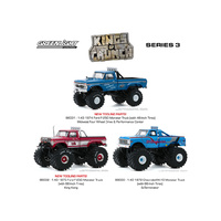 Greenlight 1/43 Kings of Crunch Monster Trucks Series 3 Assorted