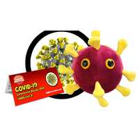 Giant Microbe Coronavirus COVID 19 Plushie