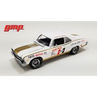 GMP 1/18 1970 Chevrolet Nova SS 54th International 500 Mile Sweepstakes Hurst Performance 'Grand Prize' Diecast Car