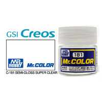 Gunze Mr Color C181 Semi Gloss Super Clear 10mL Lacquer Paint