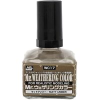 Gunze WC17 Mr Weathering Color Matt Umber