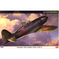 Hasegawa 1/32 Mitsubishi J2M5 Raiden (Jack) Type 33 Plastc Model Kit