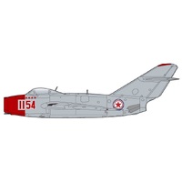 Hobbymaster 1/72 MIG-15bis No.1154 Chinese People's Volunteers Air Force North Korea 1950's Diecast Model Aircraft