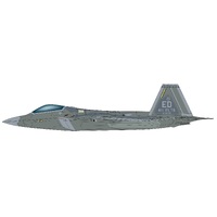 Hobby Master 1/72 F-22 Raptor (with stealthy pods) AF06-132, 411 FLTS, Edwards AFB, 2022 Diecast Model Aircraft