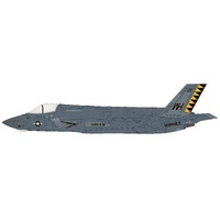 Hobby Master 1/72 F-35B "Black Death" 170064, VMFA-542 "Tigers", MCAS Cherry Point, 2023 Diecast Model Aircraft