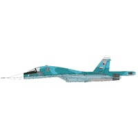 Hobbymaster 1/72 Su-34 Fullback Fighter Bomber Red 23 Russian Air Force Ukraine March 2023 Diecast Model Aircraft