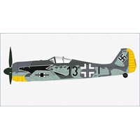 Hobby Master 1/48 FW 190A-3 Black 13, 8/JG.2, Luftwaffe, WWII Diecast Model Aircraft