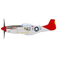 Hobby Master 1/48 P-51D "Creamer's Dream" flown by 1st Lt. Charles White, 301st FS, Ramitelli, Italy 1945 Diecast Model Aircraft