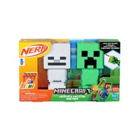 NERF Minecraft Creeper and Skeleton Mob Pack