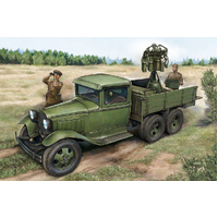 HobbyBoss 1/35 GAZ-AAA with Quad Maxim AA Gun Plastic Model Kit