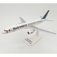 Herpa 1/200 Iron Maiden Boeing 757-200 "Ed Force One" - The Final Frontier Tour Snap-Fit Plastic Aircraft