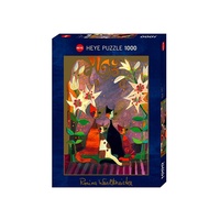 Heye 1000pc Wachtmeister Lilies Puzzle