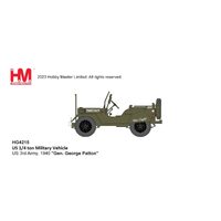 Hobby Master 1/72 U.S. 1/4 ton Military Vehicle US 3rd Army, 1945 "Gen. George Patton" Diecast Model Aircraft