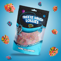 Freeze Dried Lollies - Nerd Clusters 40g