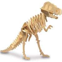 Heebie Jeebies Wood Kit Dinosaur Large Tyrannosaurus