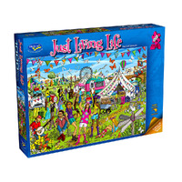 Holdson 1000pc Just Living Life Festive Season Jigsaw Puzzle