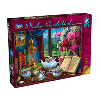 Holdson 1000pc Window Wonderland Teatime Medo Jigsaw Puzzle