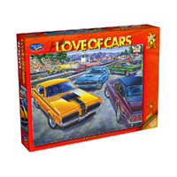 Holdson 1000pc For Love of Cars Eliminations Jigsaw Puzzle