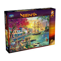 Holdson 1000pc Sunsets 4, Sailing At Sunset Jigsaw Puzzle